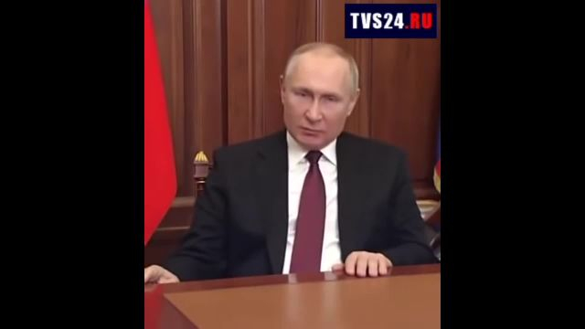 Avertissement de Vladimir Poutine