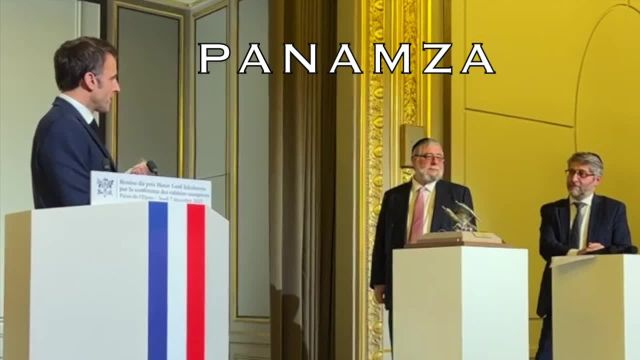 Macron prête allégeance aux rabbins via Panamza