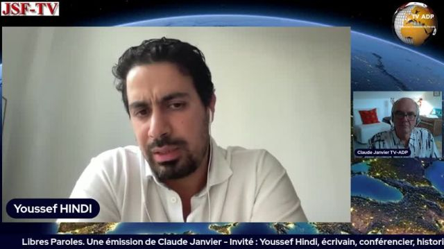 Youssef Hindi invité de Libres Paroles sur TV-ADP