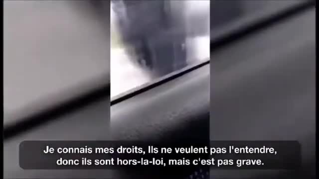 Un homme souverain connait mieux la Loi que les policiers voila comment se passe un controle