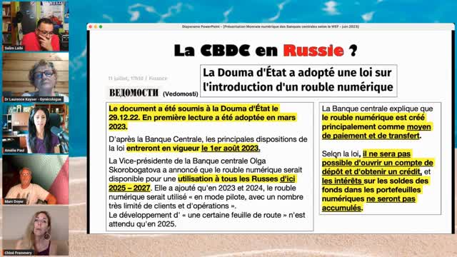 CBDC - La monnaie numerique des banques centrales