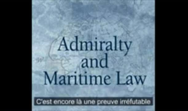 Les lois de l'Amiraute Lois Maritimes pourquoi personne ne connait