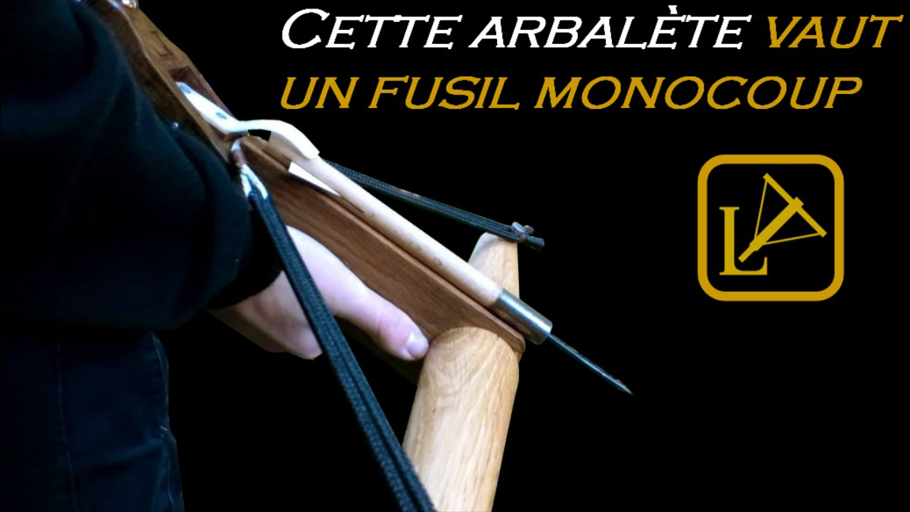 Cette arbalète vaut un fusil mono-coup !