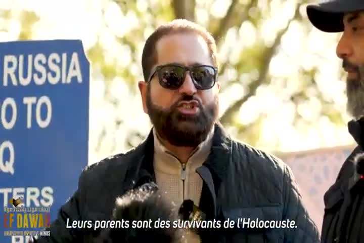 Un discours époustouflant au cœur de Londres   Exposer Israël  EFDawa1