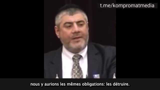 Il faut détruire toutes les églises, Marie, mère de Jésus, est une prostituée» - rabin Yosef Mizrachi