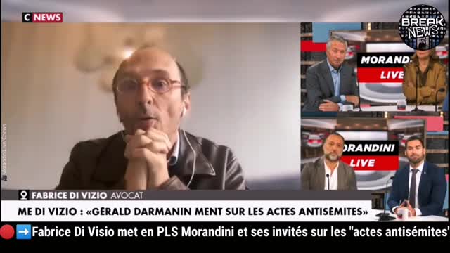 Fabrice Divisio démonte le plateau de Cnews sur l'antisémitisme en 🇫🇷