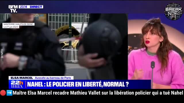 Nahel_ Maître Elsa Marcel recadre Mathieu Vallet en plein direct