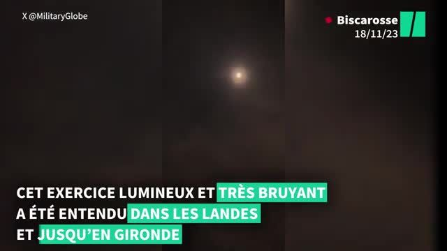 l'armée française qui était responsable de cette lumière dans le ciel POURQUOI LA NUIT ..??