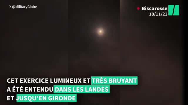 l'armée française qui était responsable de cette lumière dans le ciel POURQUOI LA NUIT ..??