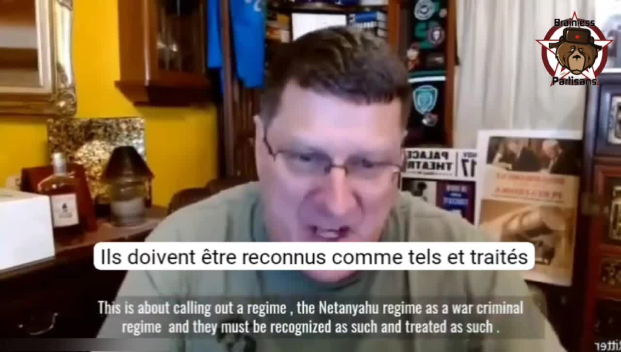 A ECOUTER... SCOTT RITTER prie pour que les criminels sionistes soient conduits à la potence... LIRE COMMENTAIRE...