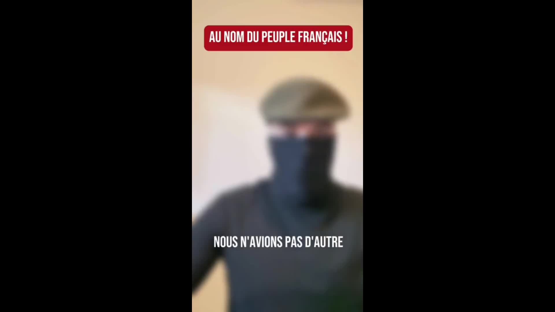 Appel aux français