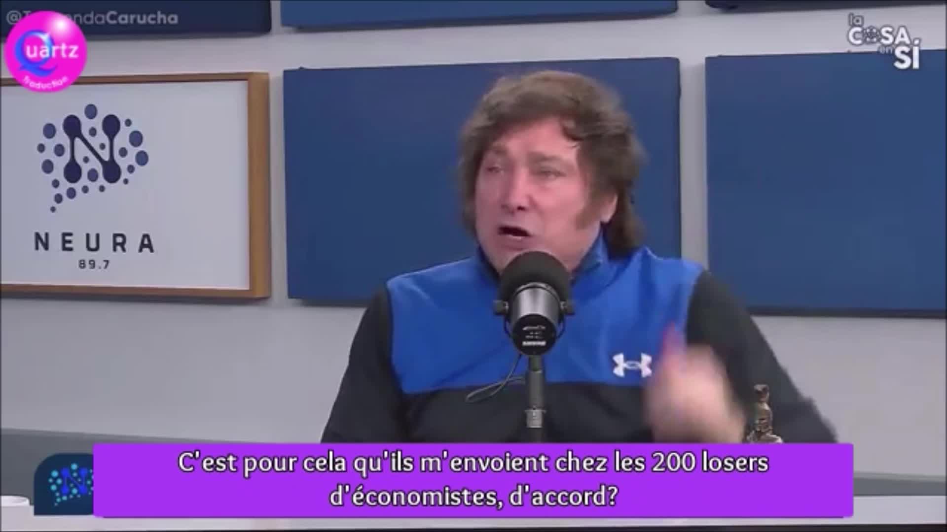 Javier Milei: ''Dans notre gouvernement, les hommes politiques devront vivre la même vie que les citoyens ordinaires.”