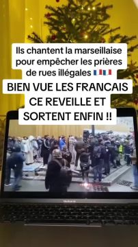 Prière de rue vs Marseillaise