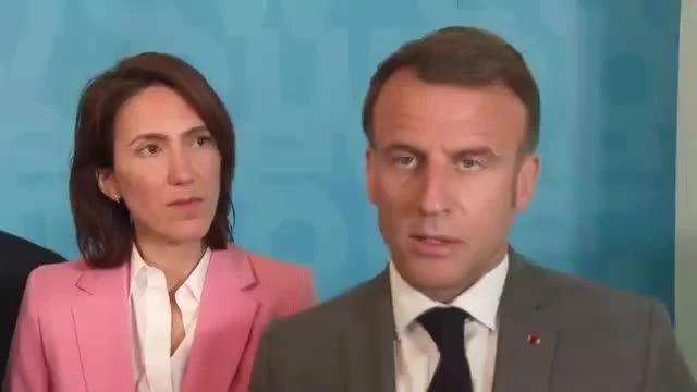 Cette vidéo publiée hier par le compte twitter de l'Elysée a été supprimée