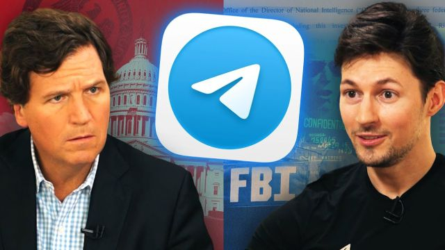 Tucker Carlson interviewe Pavel Durov cofondateur de Telegram