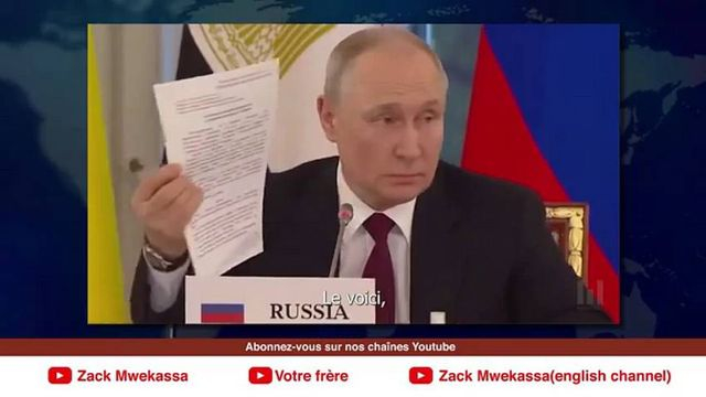 Poutine devoile le verite cachee sur Kiev - Accords de paix non respectes