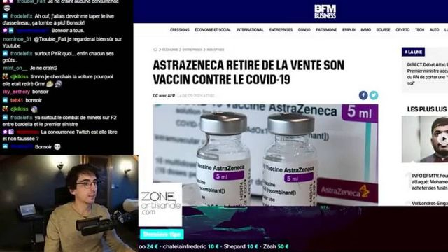 Le vaccin AstraZeneca Sur et efficace retire du marche