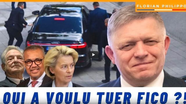 Le 1er ministre Slovaque anti-OMS et anti-OTAN abattu - Philippot