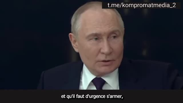 Poutine s'adresse à la presse occidentale