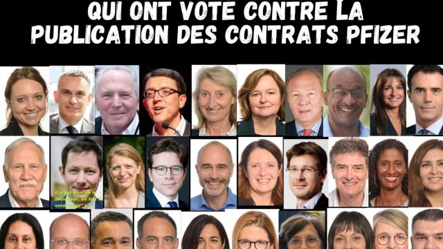 Ces eurodeputes qui ont vote contre la publication des contrats pfizer
