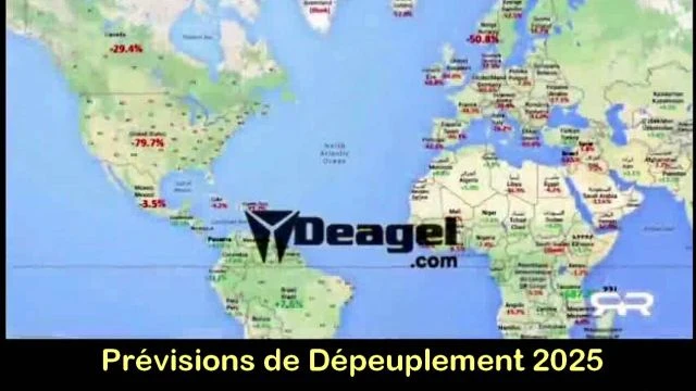 Des connexions entre les previsions de depopulation de Deagel la CIA et Rockefeller