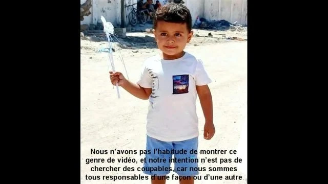 Cet enfant représente le plus beau de notre Humanité