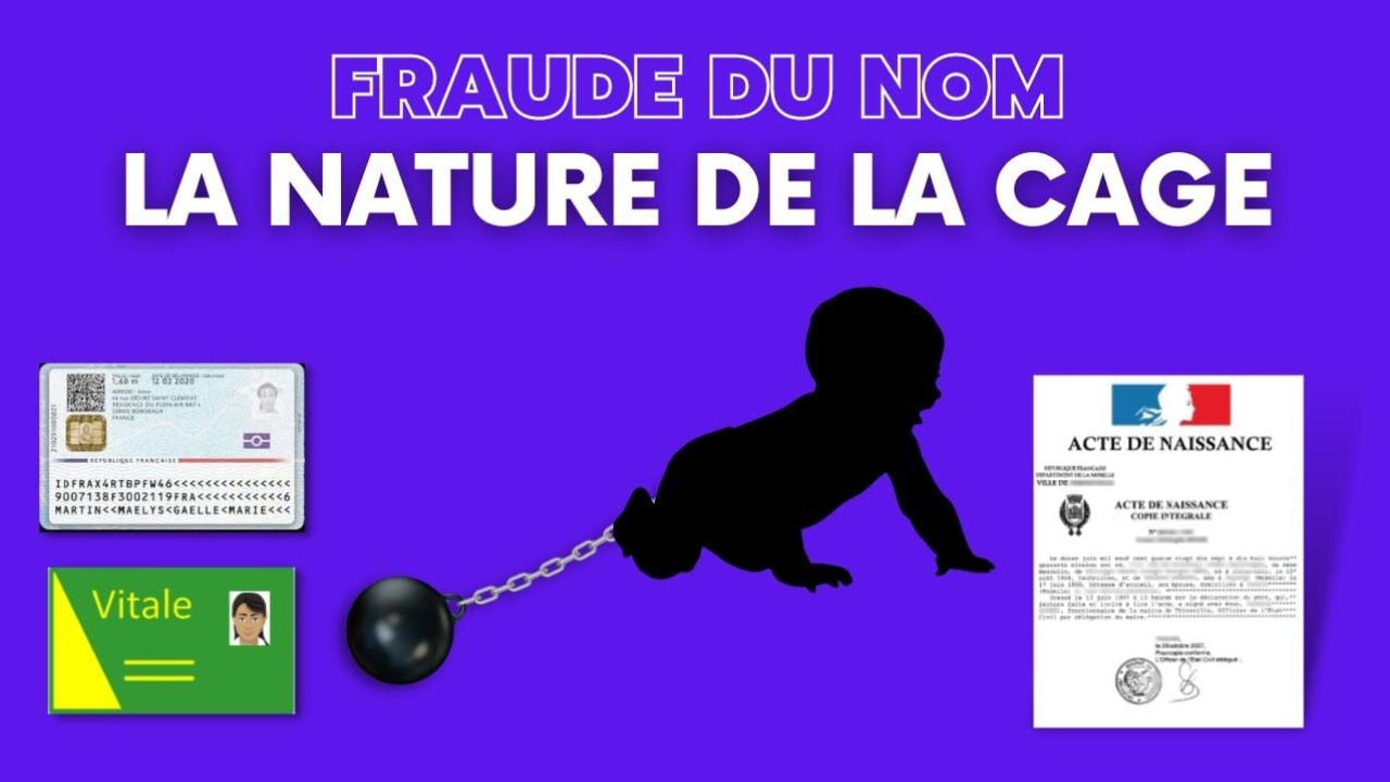 La nature de la cage version integrale - Fraude du nom legal