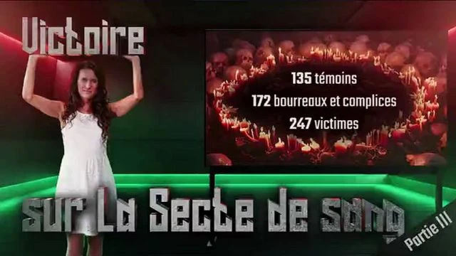 Victoire sur la Secte du sang 3eme partie - 247 victimes 135 temoins 172 bourreaux et complices - par Lois Sasek klaTV-30863 2024-10-26