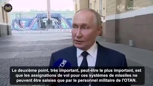 Pour Poutine, c’est l’OTAN qui entrerait en guerre directe