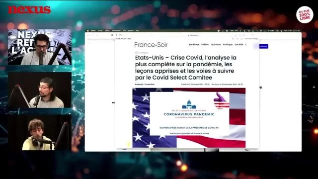 Les complotistes avaient raison Cov19 Nexus decrypte un rapport americain
