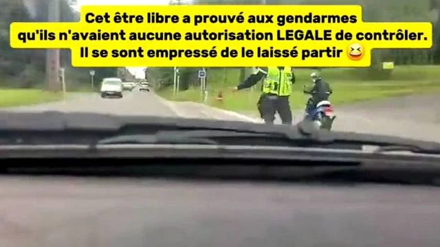 Fraude du nom legal - Controle routier etre libre societes privees illegales FDNL