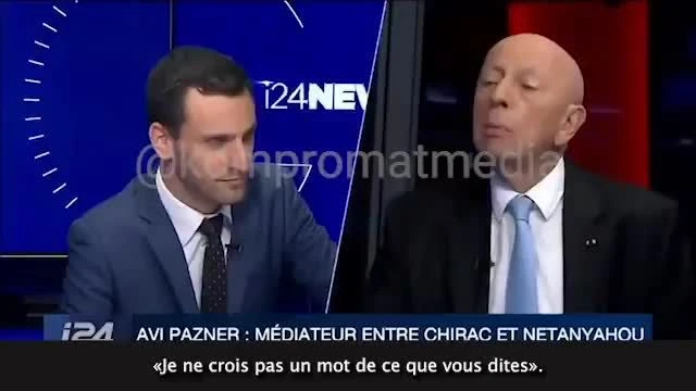 Que disait Jacques Chirac à Netanyahu