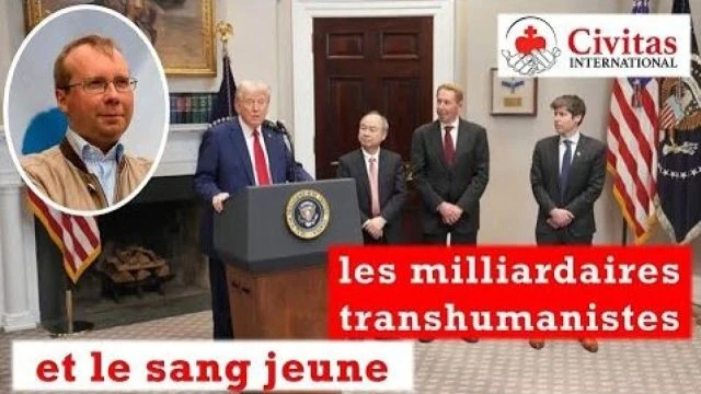 Trump les milliardaires transhumanistes et le sang jeune