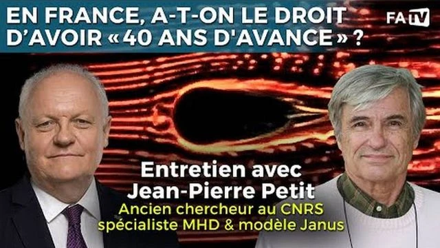 Entretien avec Jean-Pierre Petit - En France a-t-on le droit d'avoir 40 ans d'avance - Asselineau