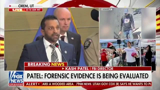 Kash Patel, directeur du FBI, envoie un message à propos de Charlie Kirk