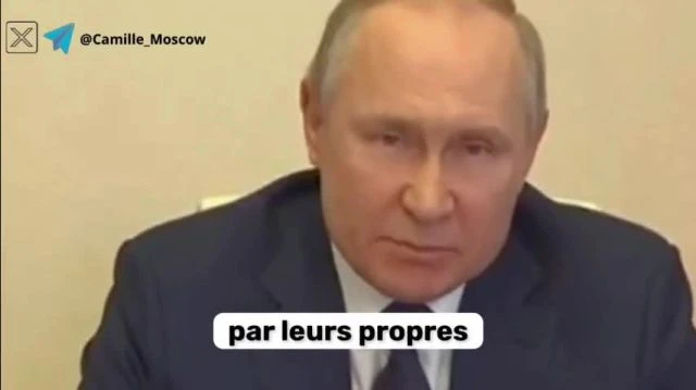 Poutine s’adresse directement aux peuples occidentaux