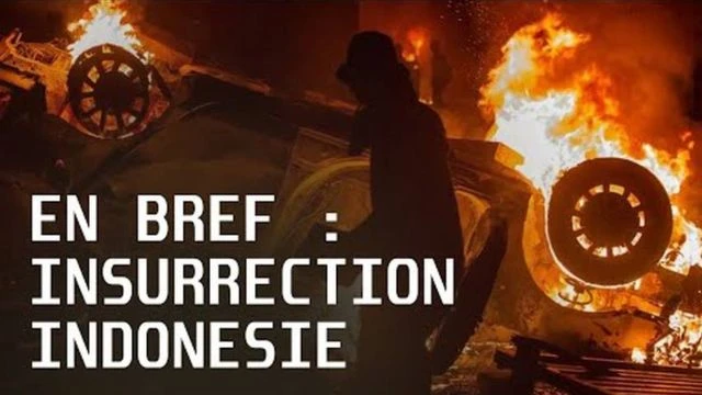 Le debut d'une guerre civile en Indonesie