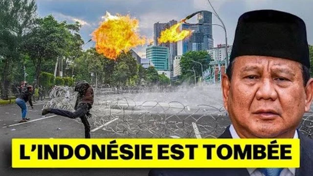 L'Indonesie en crise - incendies 170 millions de personnes dans la pauvrete la rue s'embrase