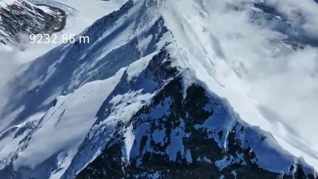 Piloter un drone au-dessus du sommet du mont Everest