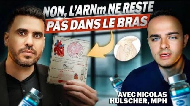 Les complotistes avaient encore raison - l'ARNm n'est jamais reste dans le bras - Idriss Aberkane et Nicolas Hulscher