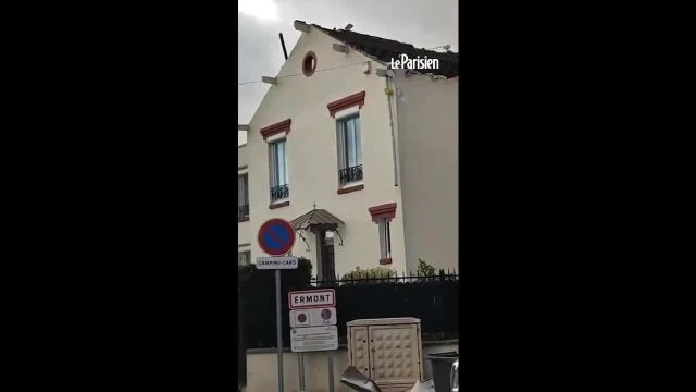 Une tornade ravage une partie du Val d'Oise