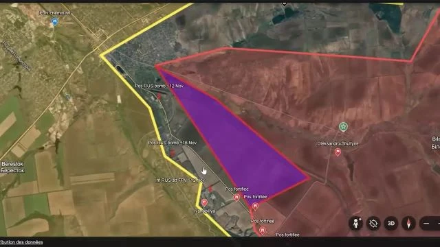 Conflit Ukraine : Gains territoriaux russes records sur 7 jours