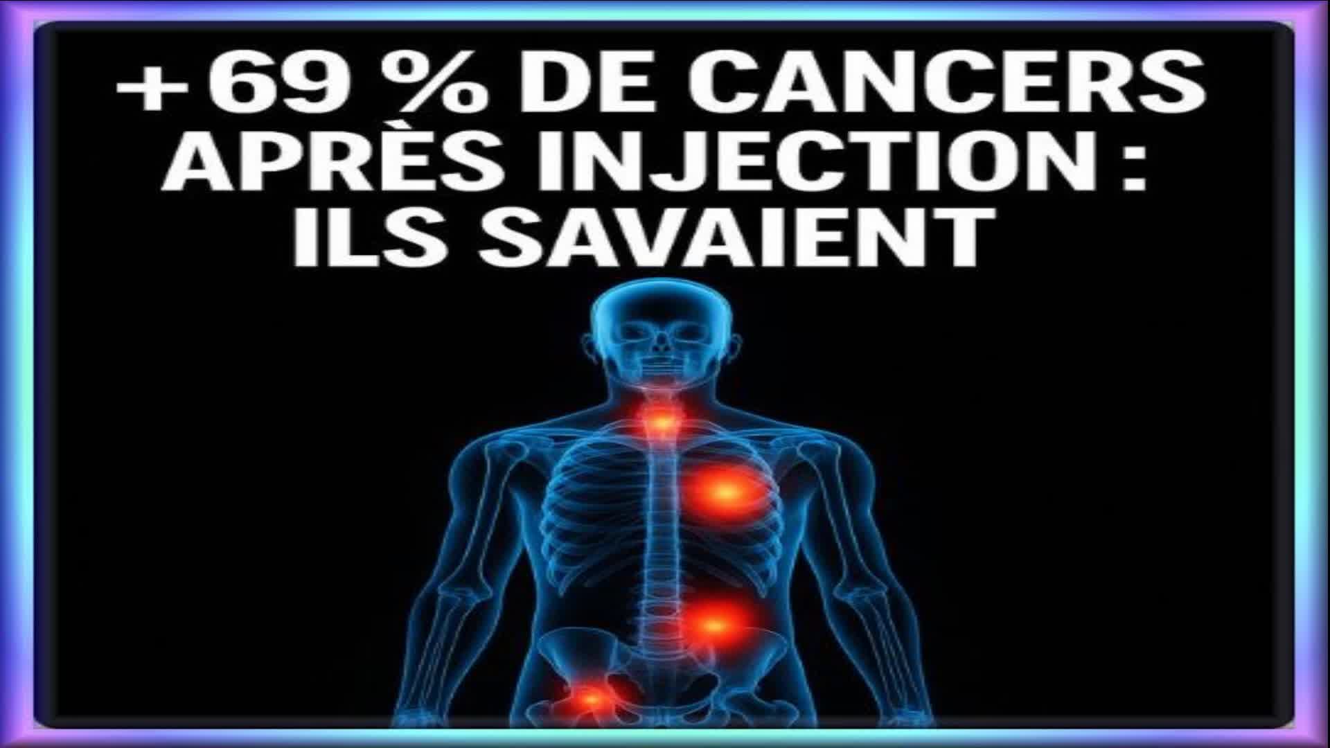 UN PARTAGE PEUT TOUT CHANGER ! ALORS NE NÉGLIGEONS RIEN!  SHARING CAN CHANGE EVERYTHING! SO LET'S NOT OVERLOOK ANYTHING!   +69% increase in cancer cases after injection; they knew. +69% ...