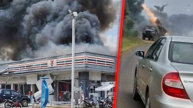 Bombardements en Thailande et au Cambodge c'est la guerre