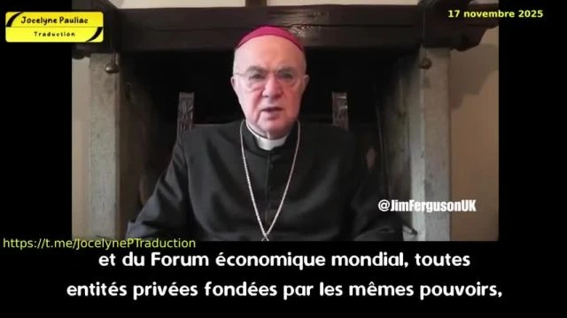 L'archevêque Vigano révèle l’existence de l’État profond