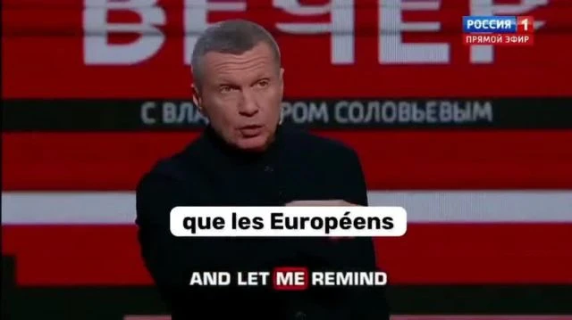 Soloviev s’en prend à Macron sur la TV russe