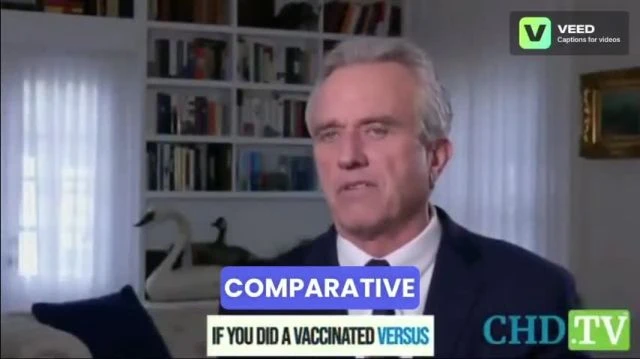 Ils ne font pas d’études vaccinés contre non vaccinés