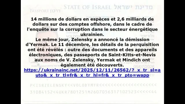 Le passeport israélien de Zelensky