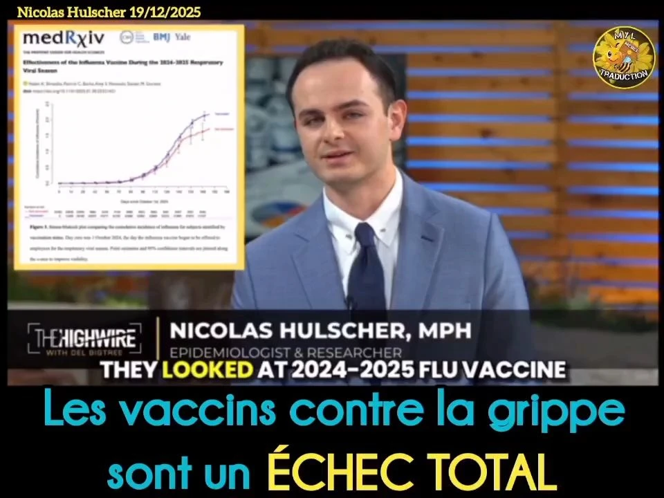 Les vaccins contre la grippe sont un ÉCHEC TOTAL