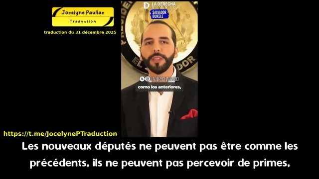 Nayib Bukele appelle les députés à ne pas jouer avec l’argent public